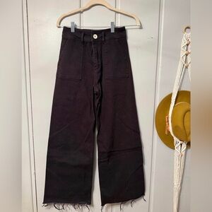 Black Wide Leg Women's Jeans